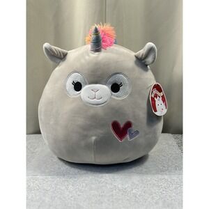 Squishmallows 12 Inch Kate Rainbow Llama Unicorn Soft Plush Toy for‎ Kids